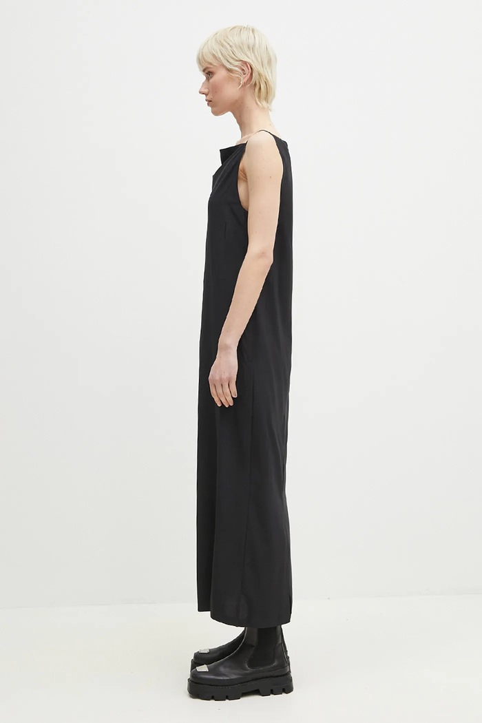 Y-3 dress Slit Dress JD1474 black SS25
