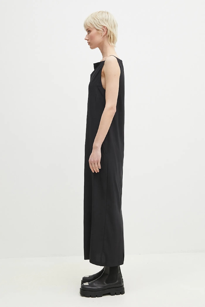 Y-3 dress Slit Dress JD1474 black SS25