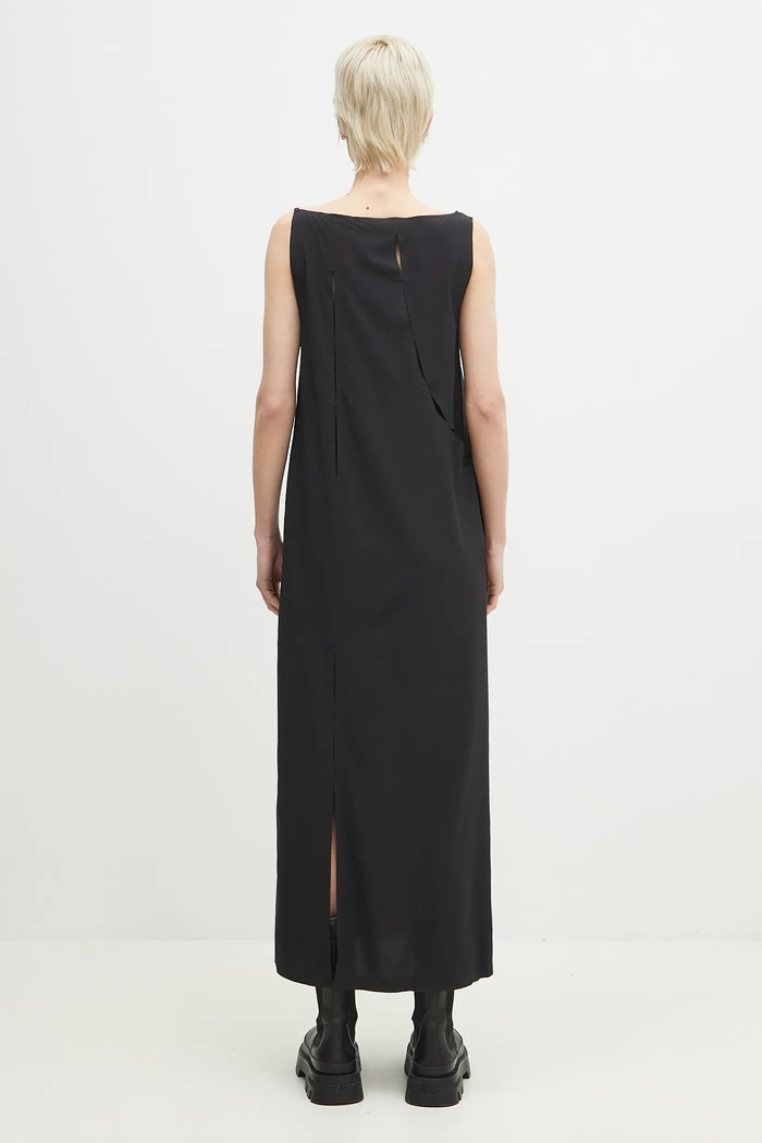 Clothing Y-3 dress Slit Dress JD1474 black