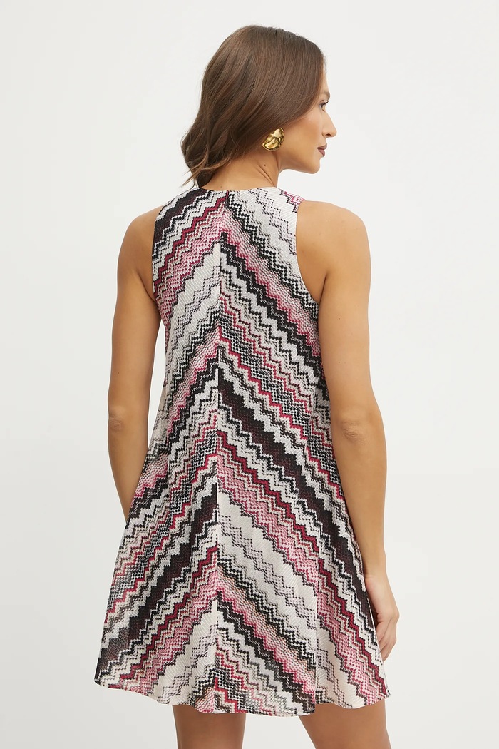 Odzież Missoni Sukienka DS25SG1L.BR00ZV różowy