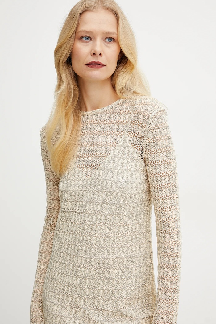 Šaty Missoni béžová DS25SG1M.BR010R