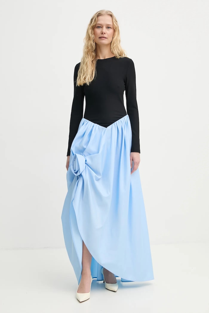 The Sleeper rochie maxi albastru HC2410D