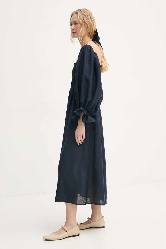 Rochie din in The Sleeper SL001AL bleumarin