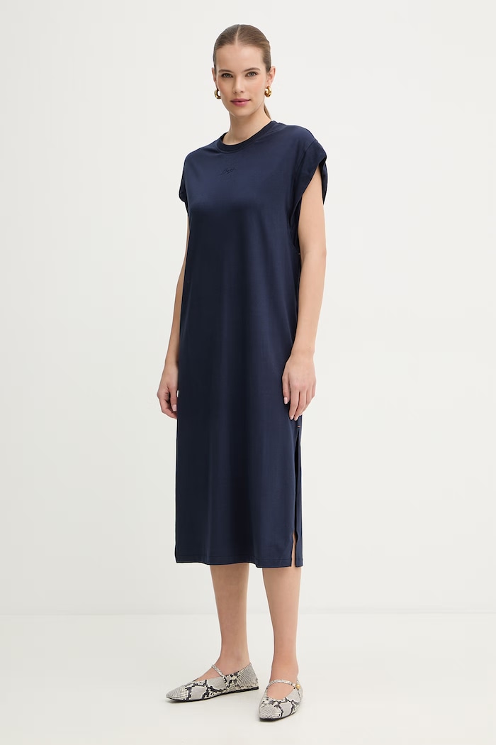 BOSS Orange rochie 50540442 bleumarin SS26