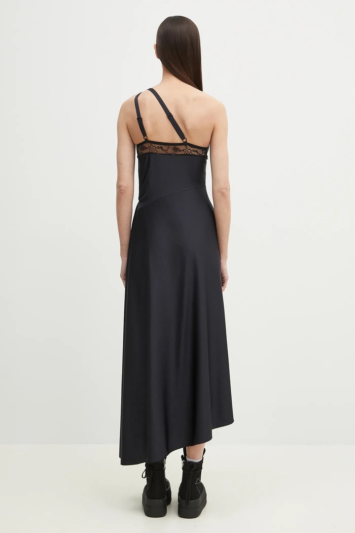 Îmbrăcăminte Coperni rochie Asymmetric Long COPR135545 negru