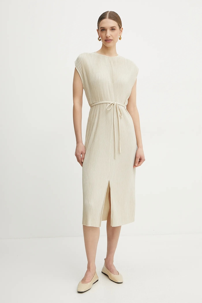 BOSS rochie 50521881 bej SS25