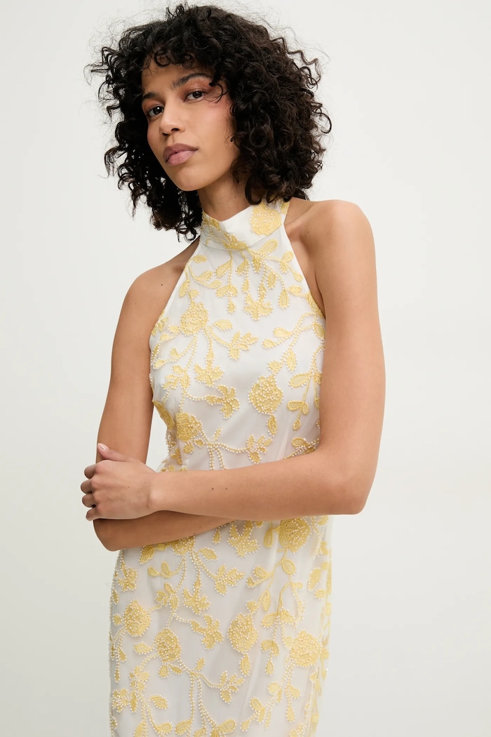 Rochie Rotate 113674858 galben