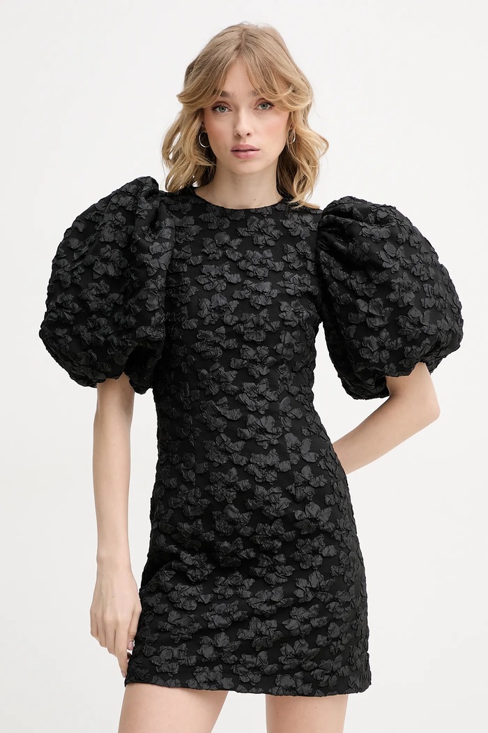 Rotate rochie mini negru 114480100