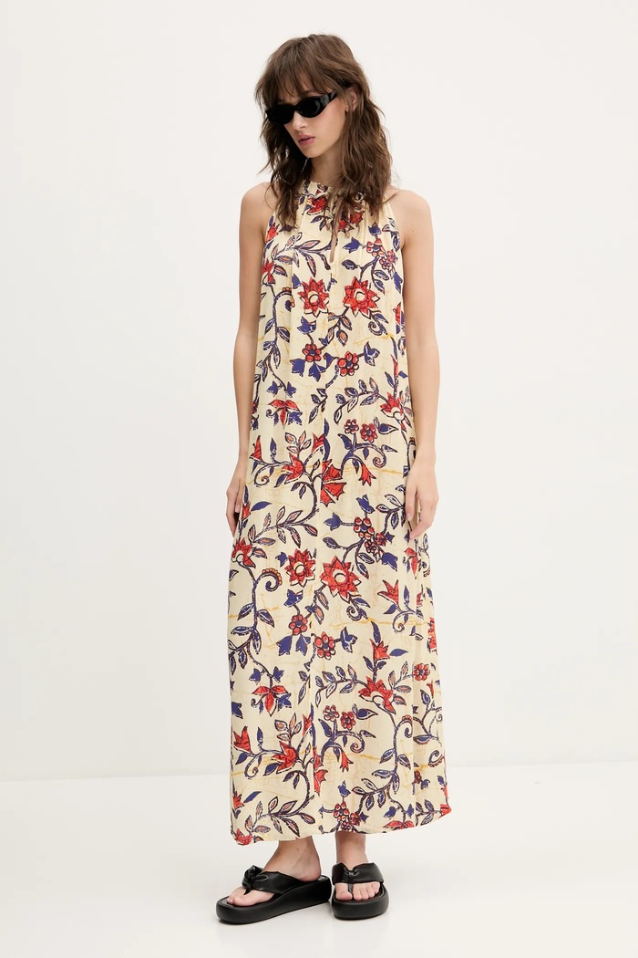 Šaty Superdry W8011954A.F7X béžová SS25