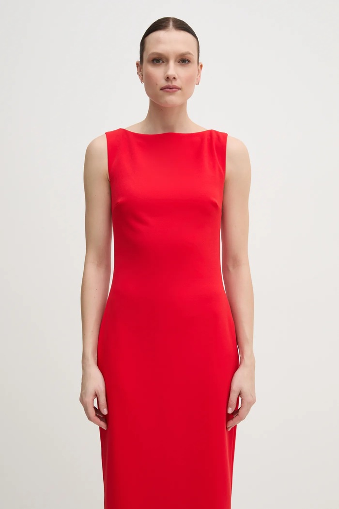 Calvin Klein sukienka czerwony K20K208140