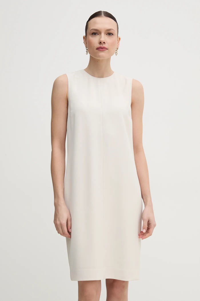Šaty Calvin Klein K20K208390 béžová SS25