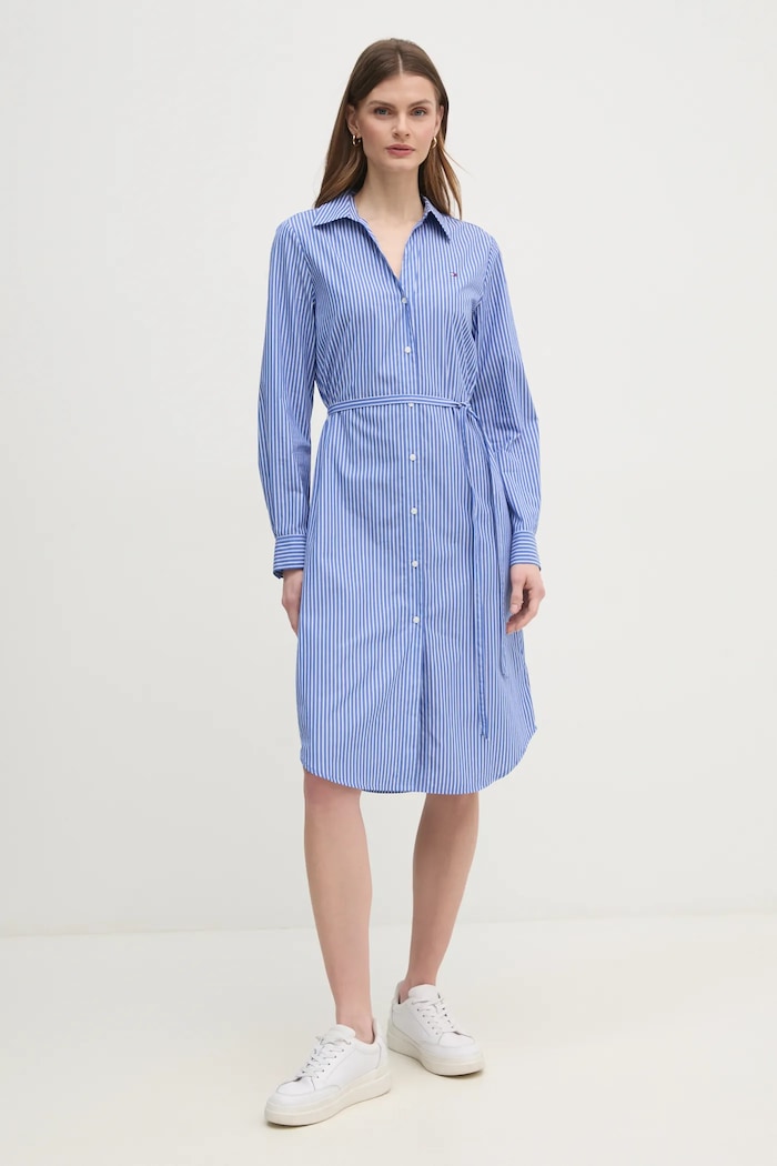 Tommy Hilfiger ruha hosszú kék WW0WW45581