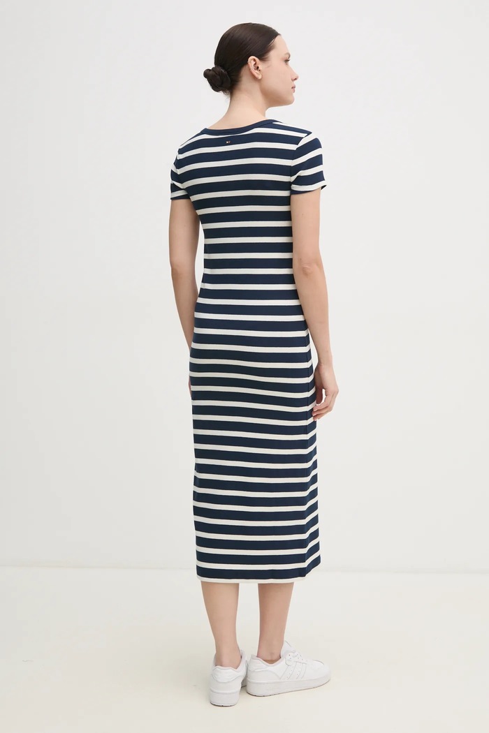 Oblečenie Šaty Tommy Hilfiger WW0WW43864 tmavomodrá