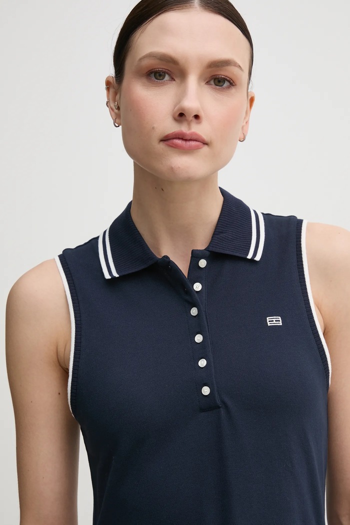 Φόρεμα Tommy Hilfiger σκούρο μπλε WW0WW45167