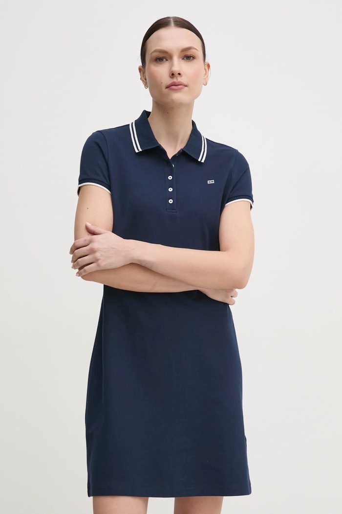 Tommy Hilfiger rochie fixat bleumarin WW0WW45532
