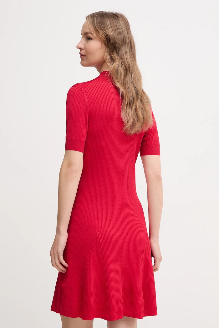 Ruházat Tommy Hilfiger ruha WW0WW45512 piros