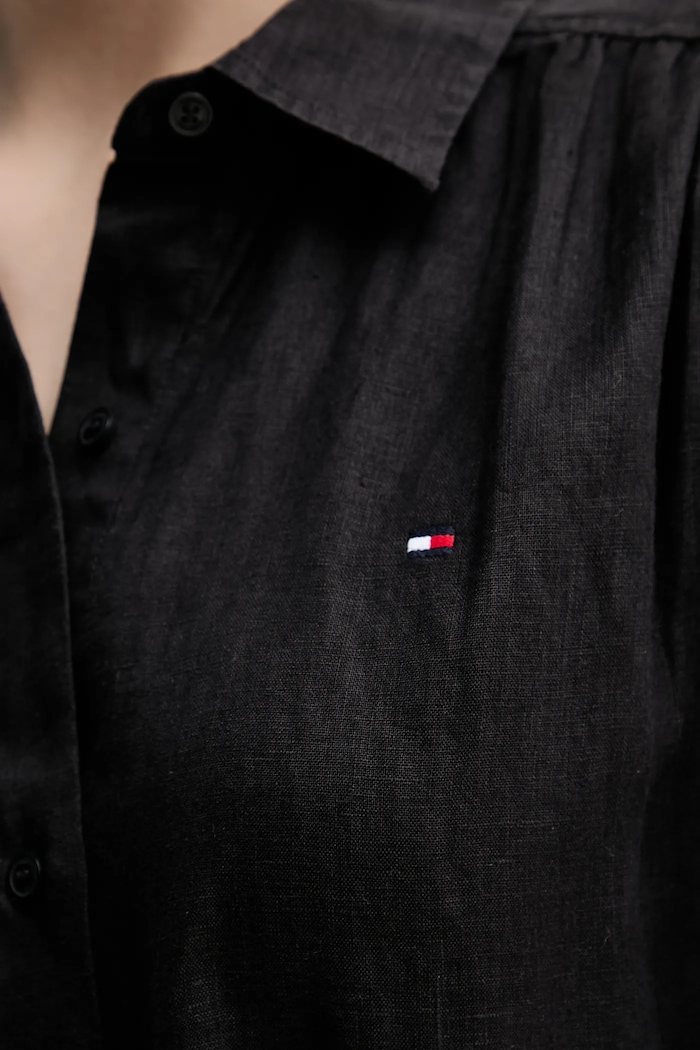 Tommy Hilfiger sukienka lniana WW0WW44653