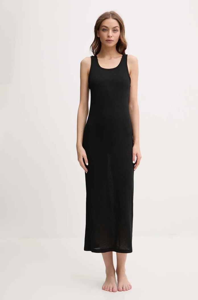 Haljina Calvin Klein KW0KW02821 crna SS25