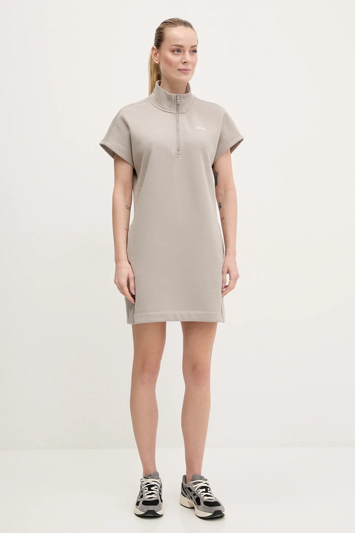 Dkny rochie DP5D4895 bej SS25