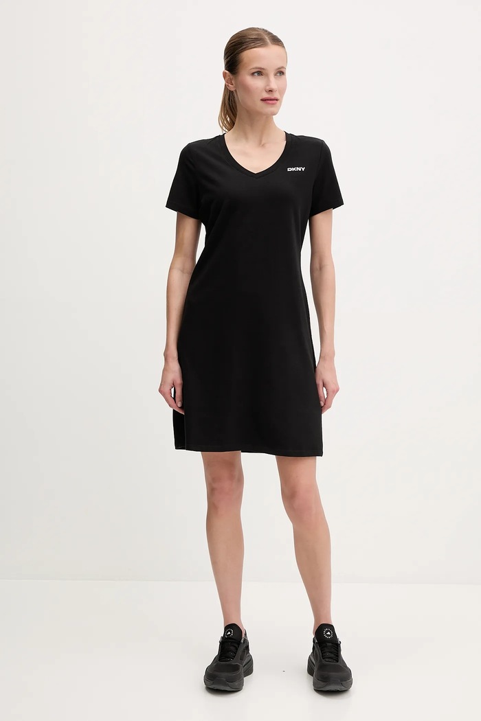 Dkny ruha DP5D4902 fekete SS25