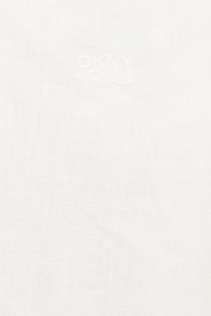 Dkny sukienka lniana DJ5D9059