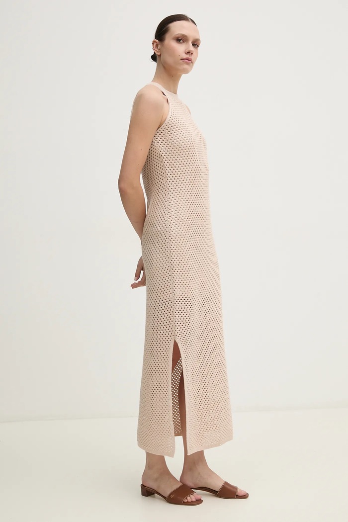 Odzież DKNY Sukienka DJ5R0627 beżowy