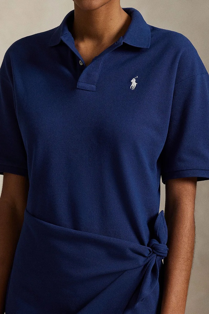 Polo Ralph Lauren pamut ruha kék 211A88516