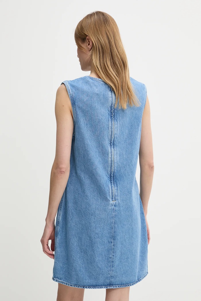 Oblečenie Rifľové šaty Calvin Klein Jeans J20J225170 modrá