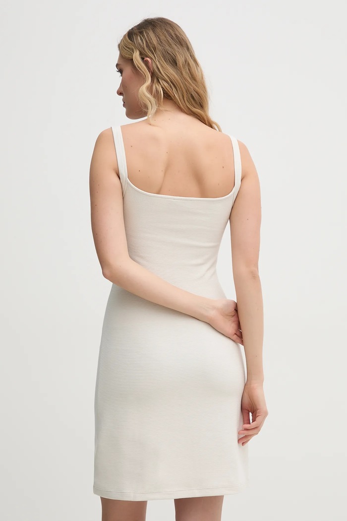 Odzież Calvin Klein Jeans sukienka J20J225272 beżowy