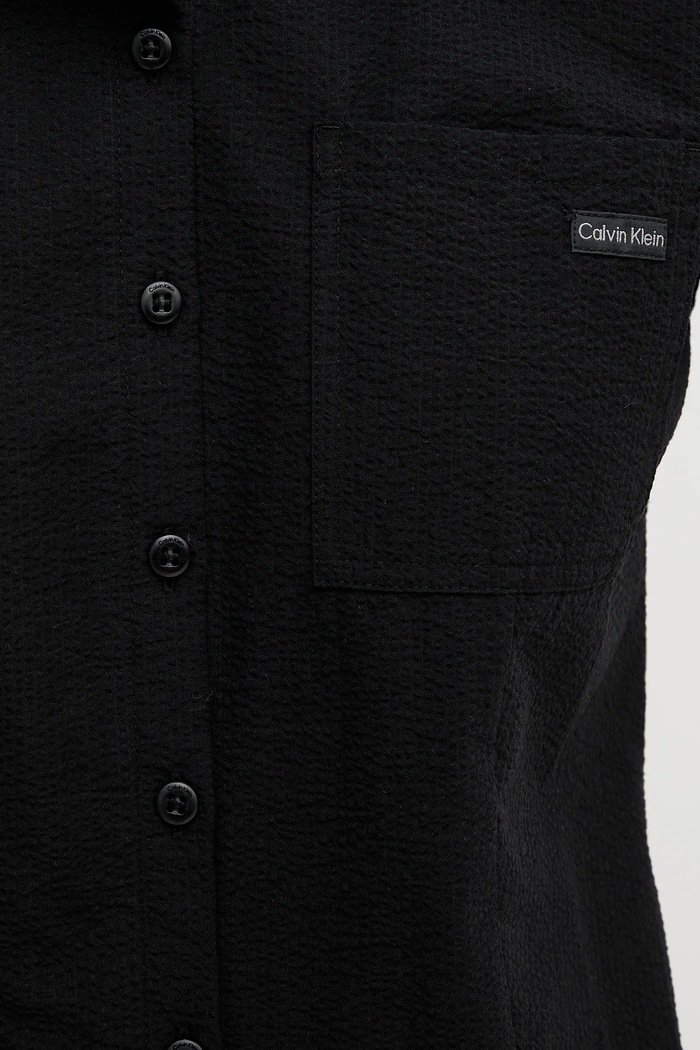 Calvin Klein Jeans gyerek pamutruha J20J225299 fekete
