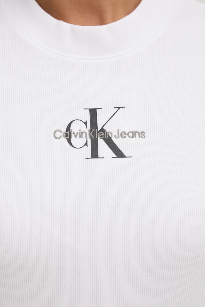 Sukienka Calvin Klein Jeans biały J20J225543