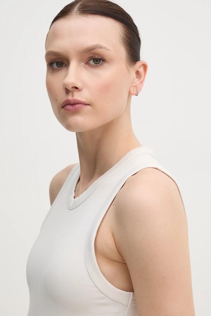 Šaty Calvin Klein Jeans J20J225292 béžová
