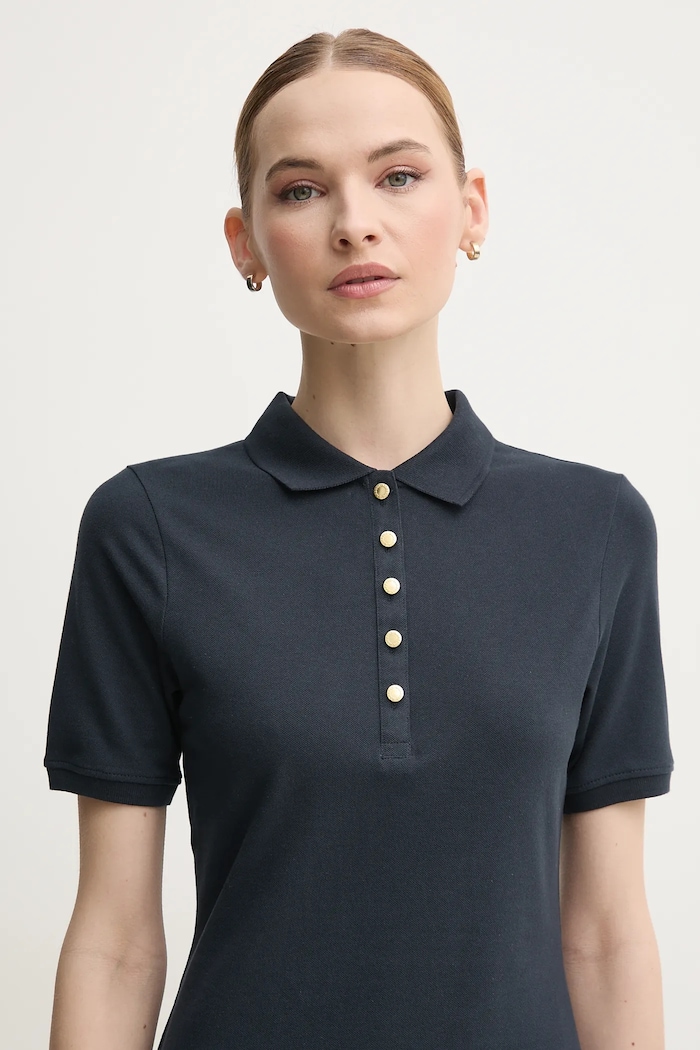 Barbour rochie Celeste bleumarin LDR0917