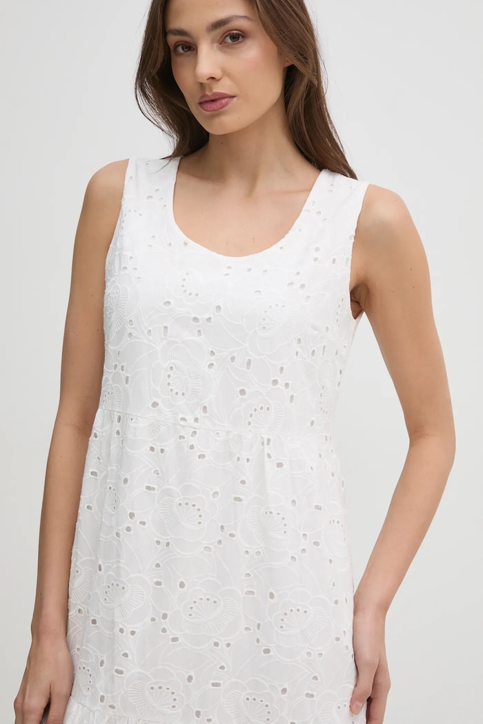 Haljina Gaudi 511BD15010 bijela SS25
