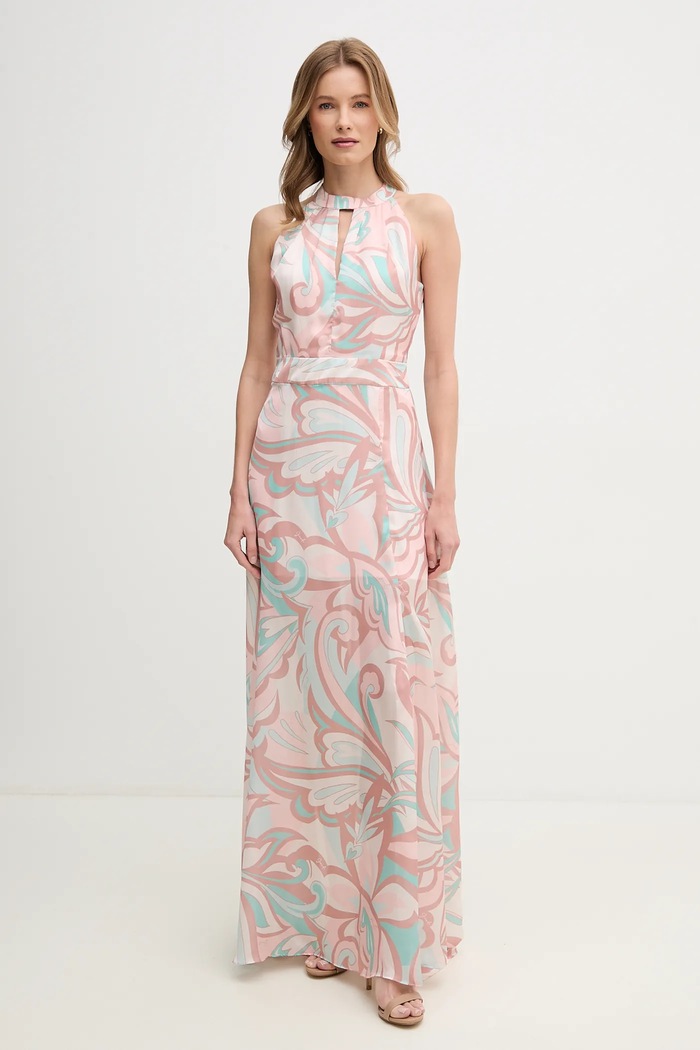 Gaudi rochie maxi roz 511FD15006