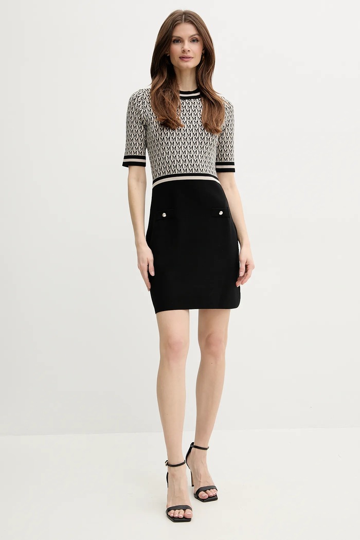 Morgan rochie RMESTEM RMESTEM negru SS25