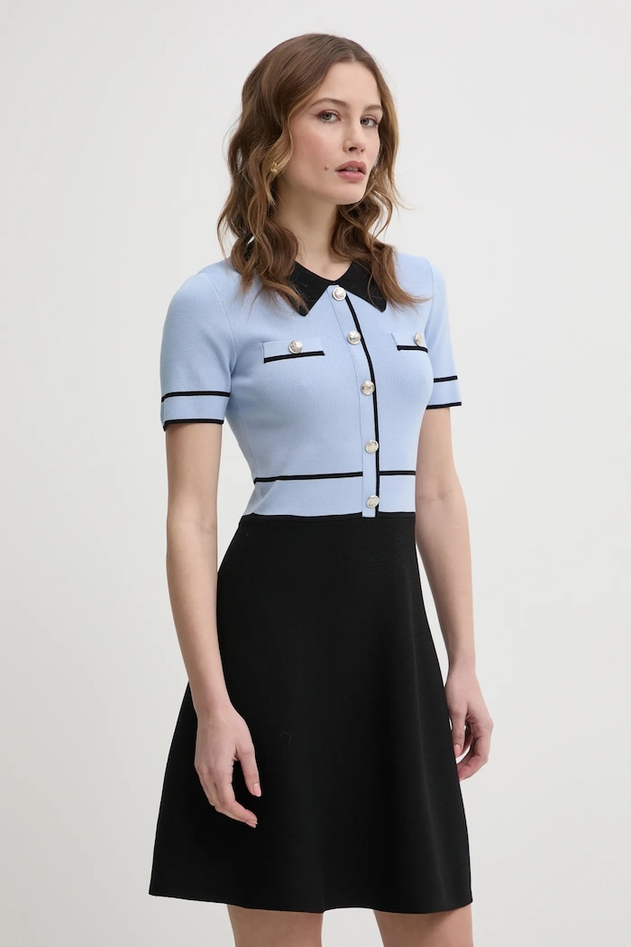 Morgan rochie RMCHIC mini albastru RMCHIC