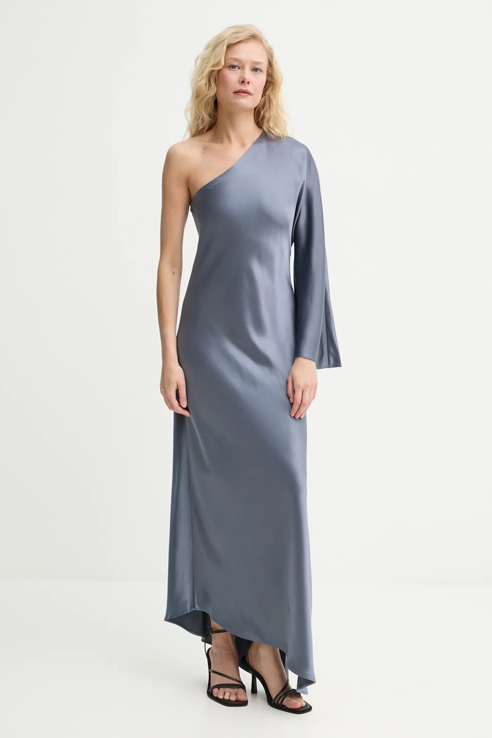 By Malene Birger rochie AVILAS maxi albastru 103093