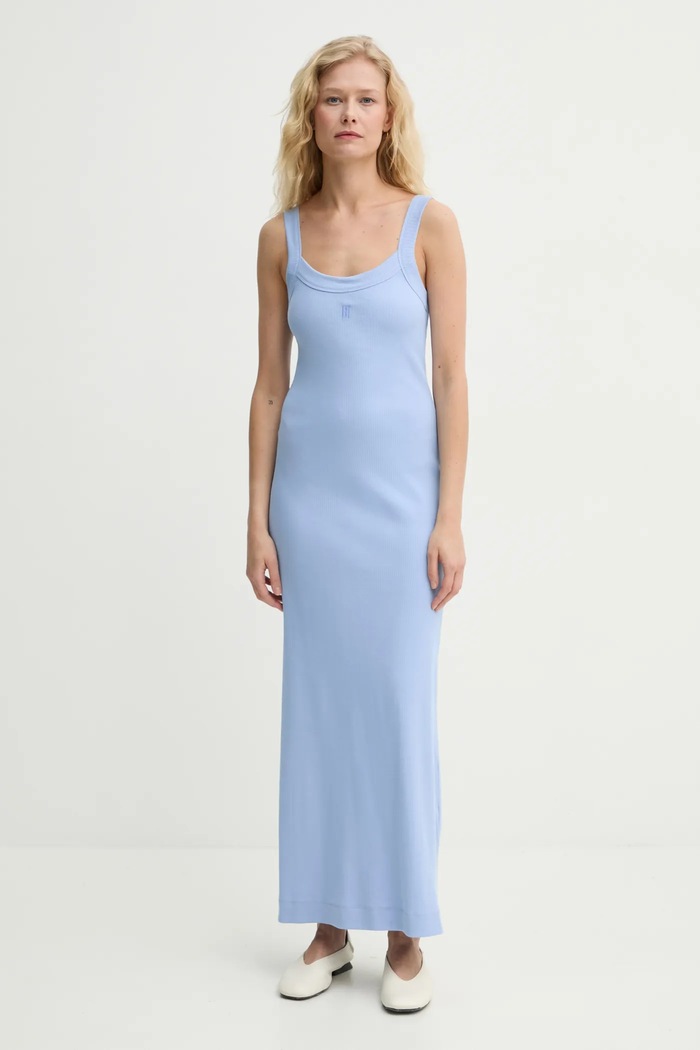 By Malene Birger rochie LIO maxi albastru 103106