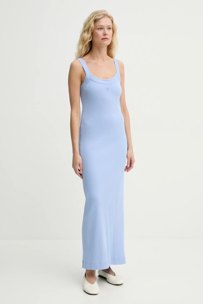 By Malene Birger rochie LIO 103106 albastru SS25