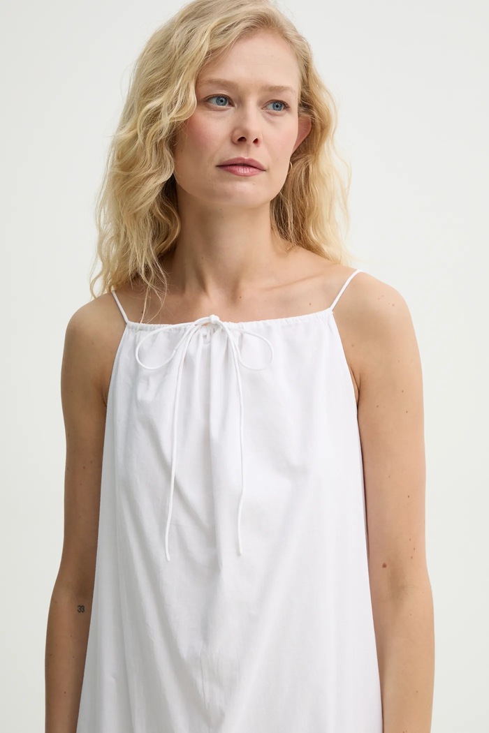 Bavlnené šaty By Malene Birger ELIZABETH 103266 biela