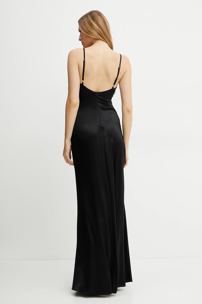 Odzież Elisabetta Franchi sukienka ABR5752E2 czarny