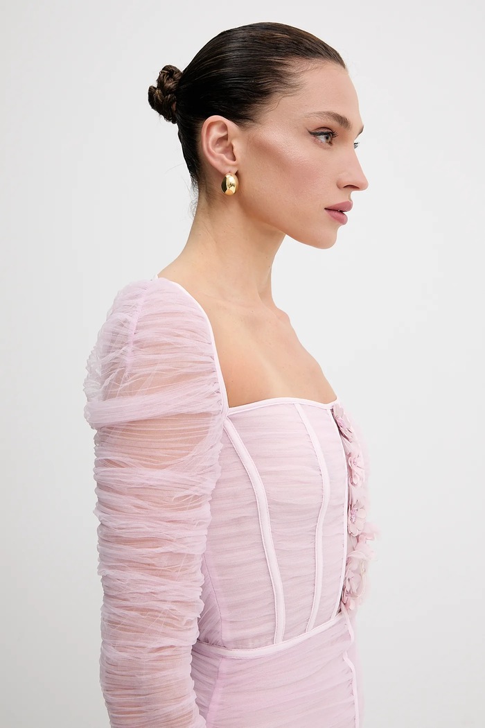 Šaty Elisabetta Franchi Elisabetta Franchi AB68352E2 růžová