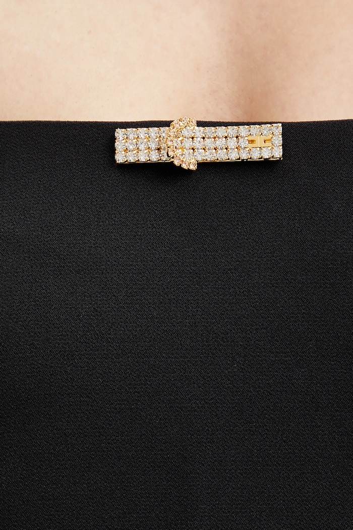 Haljina Elisabetta Franchi ABR4652E2 crna