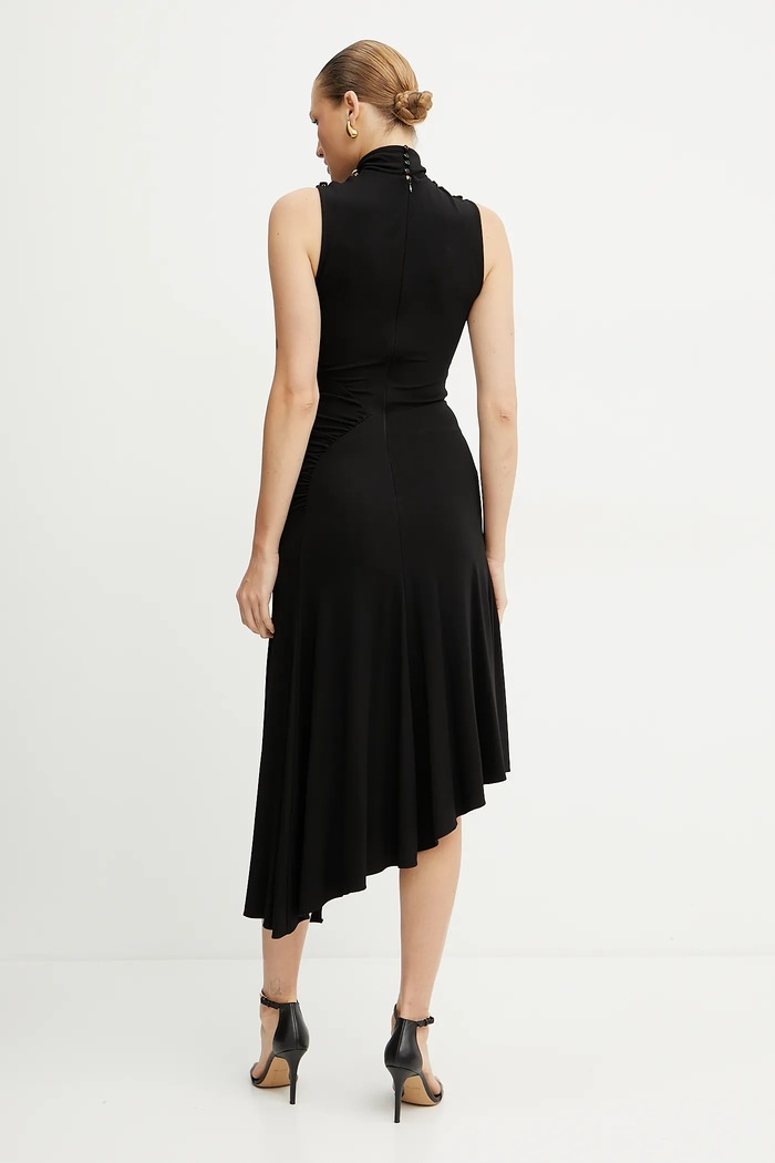 Odzież Elisabetta Franchi sukienka AB84252E2 czarny
