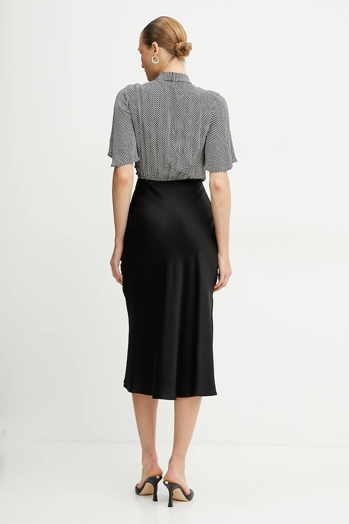 Odzież Elisabetta Franchi sukienka AB85752E2 czarny