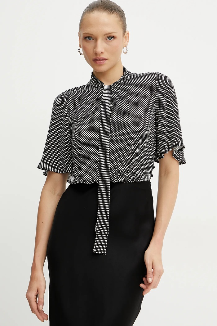 Elisabetta Franchi sukienka czarny AB85752E2