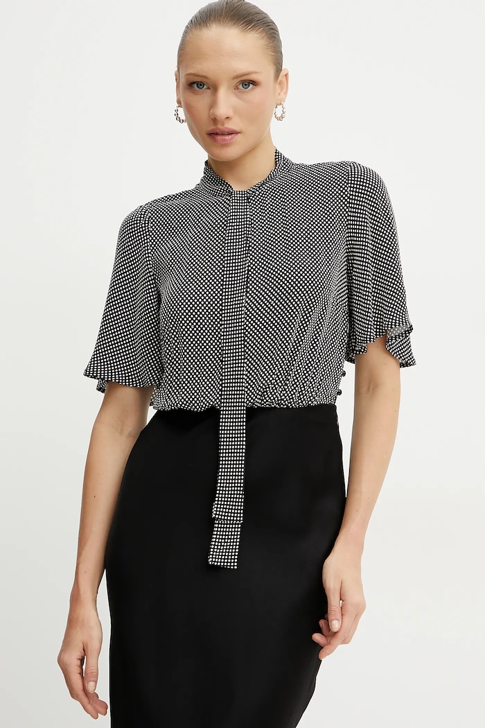 Elisabetta Franchi sukienka czarny AB85752E2