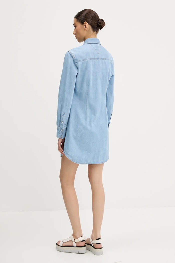 Oblečenie Rifľové šaty Tommy Jeans DW0DW20111 modrá