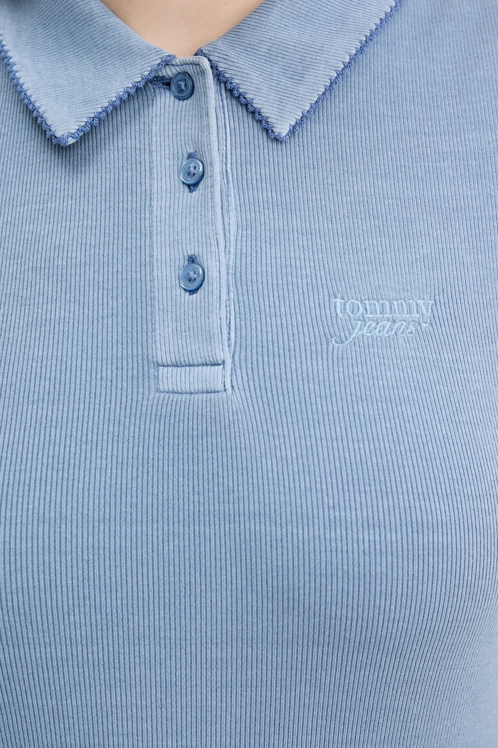 Šaty Tommy Jeans DW0DW20297 modrá